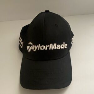 TaylorMade Black Golf Cap